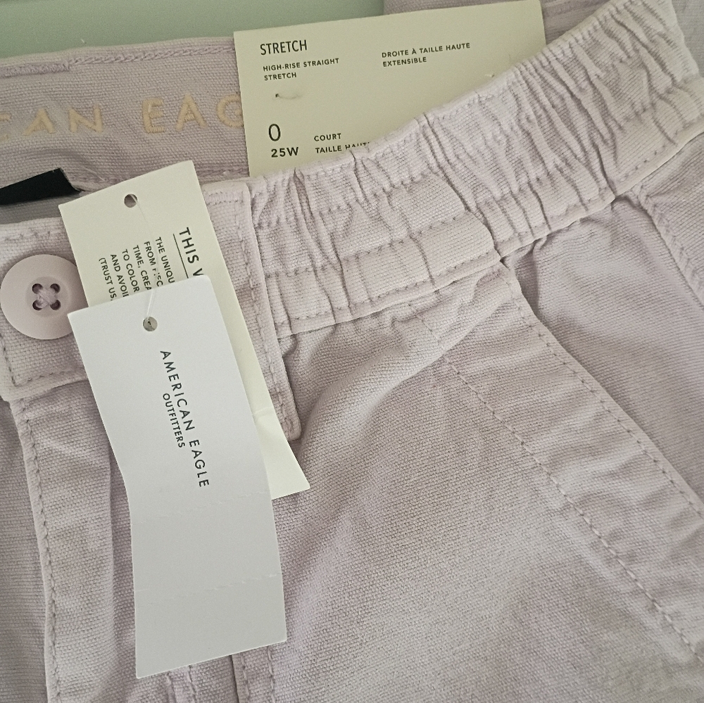 New AE High-waisted Cargo Taper Pant - Picture 5 of 5